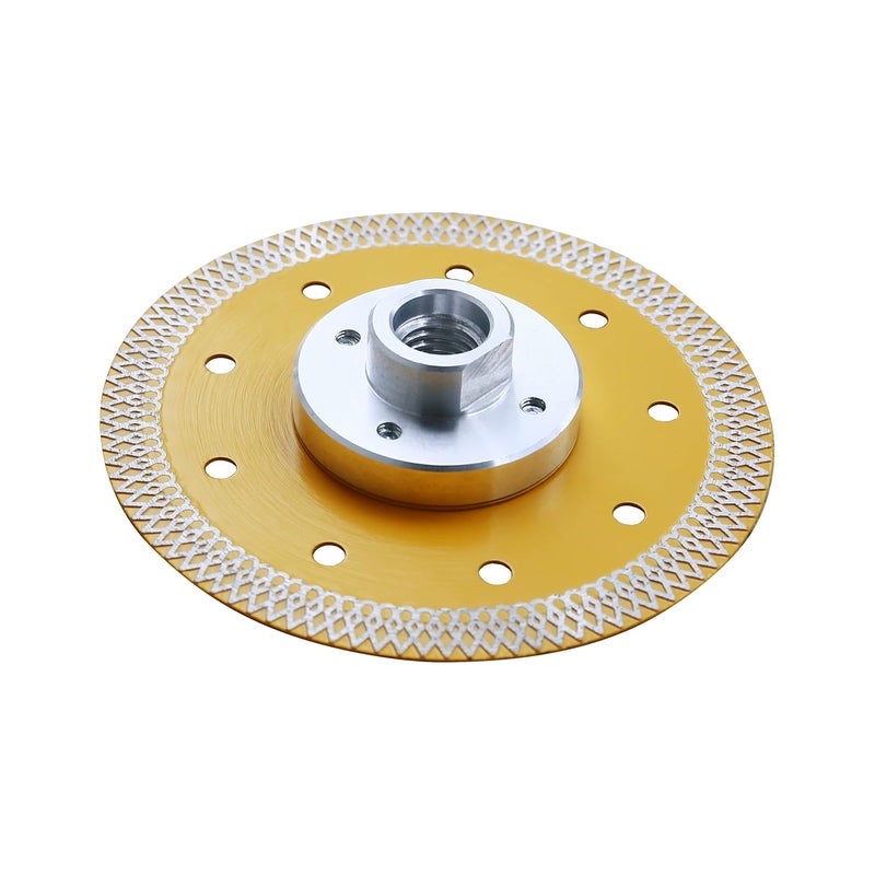 OSCEH OSECH 4" Diamond Tile Blade Granite Blade with 5/8"-11 Flange for Granite Marble Tile Cutting - Image 1